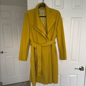Yellow Belted Coat